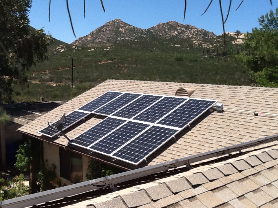 San Diego County Estates Solar Installation